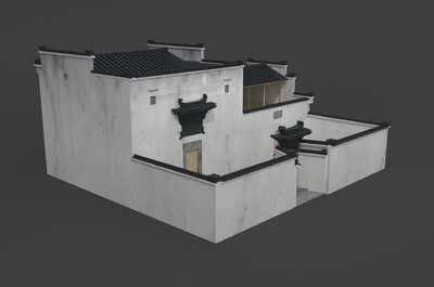 徽派建筑 安徽碧山宅居 徽州建筑 马头墙 小青瓦 徽州民居 传统建筑