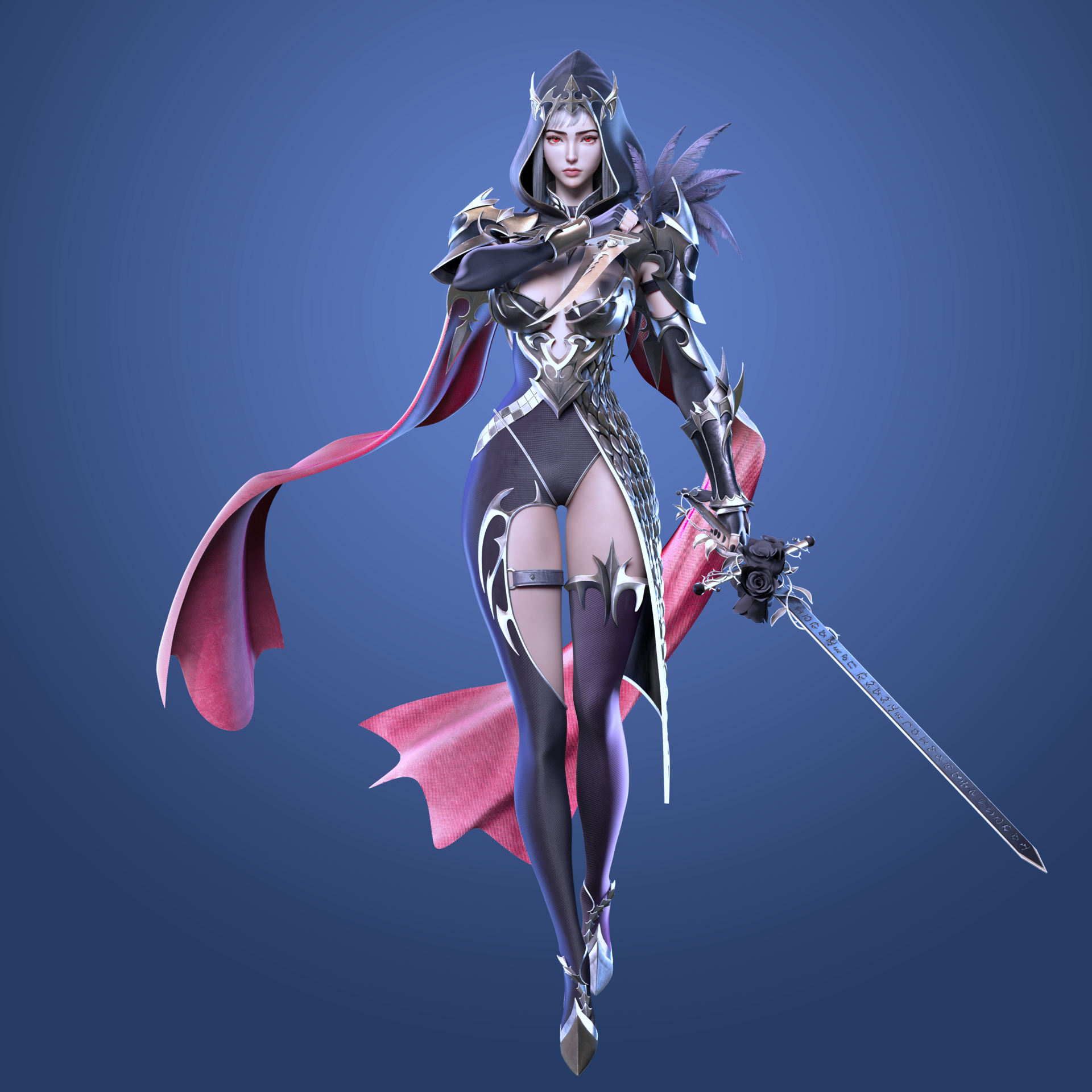 assassin_星盏cxc作品_角色/人物/生物_cg模型网