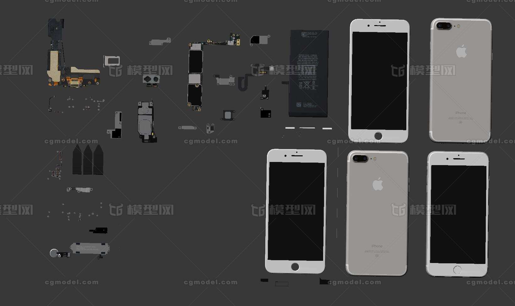 Iphone模型手机拆解手机内部构造手机主板手机基带手机爆炸分解 手机零件手机 Cg模型网 Cgmodel 三维设计师交流互动平台 专注多品类3d模型下载 原创作品分享 软件学习