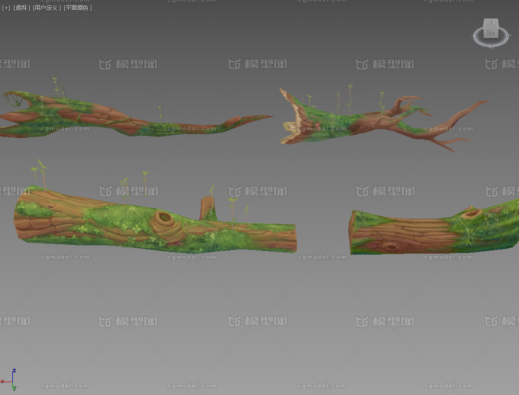 树 树枝模型-自然场景模型库-3ds Max(.max)模型下载-cg模型网