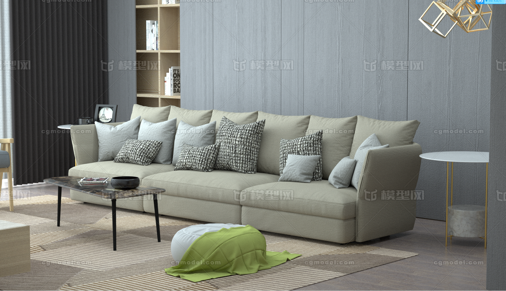 C4D OC模型-客厅模型库-Cinema 4D(.c4d)模型下载-cg模型网
