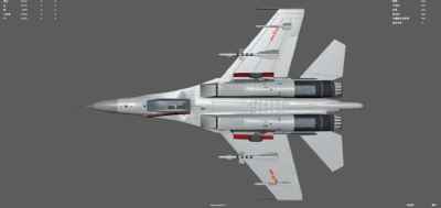 J16 歼16 中国空军 歼-16真实涂装 J-16 苏3模型-军用飞机模型库-Maya(.ma/.mb)模型下载-cg模型网