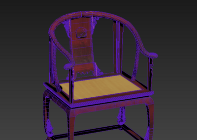 明清古典家具-椅子_cgman作品_家具桌椅_cg模型网