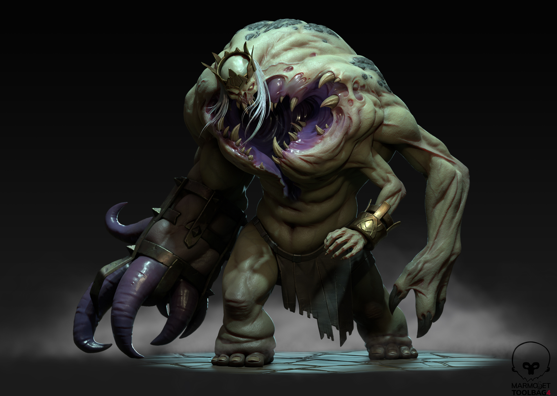 个人作品,耗时2个月,原画出自tooth wu 牙爷构图0 创意1 技术1 内容0