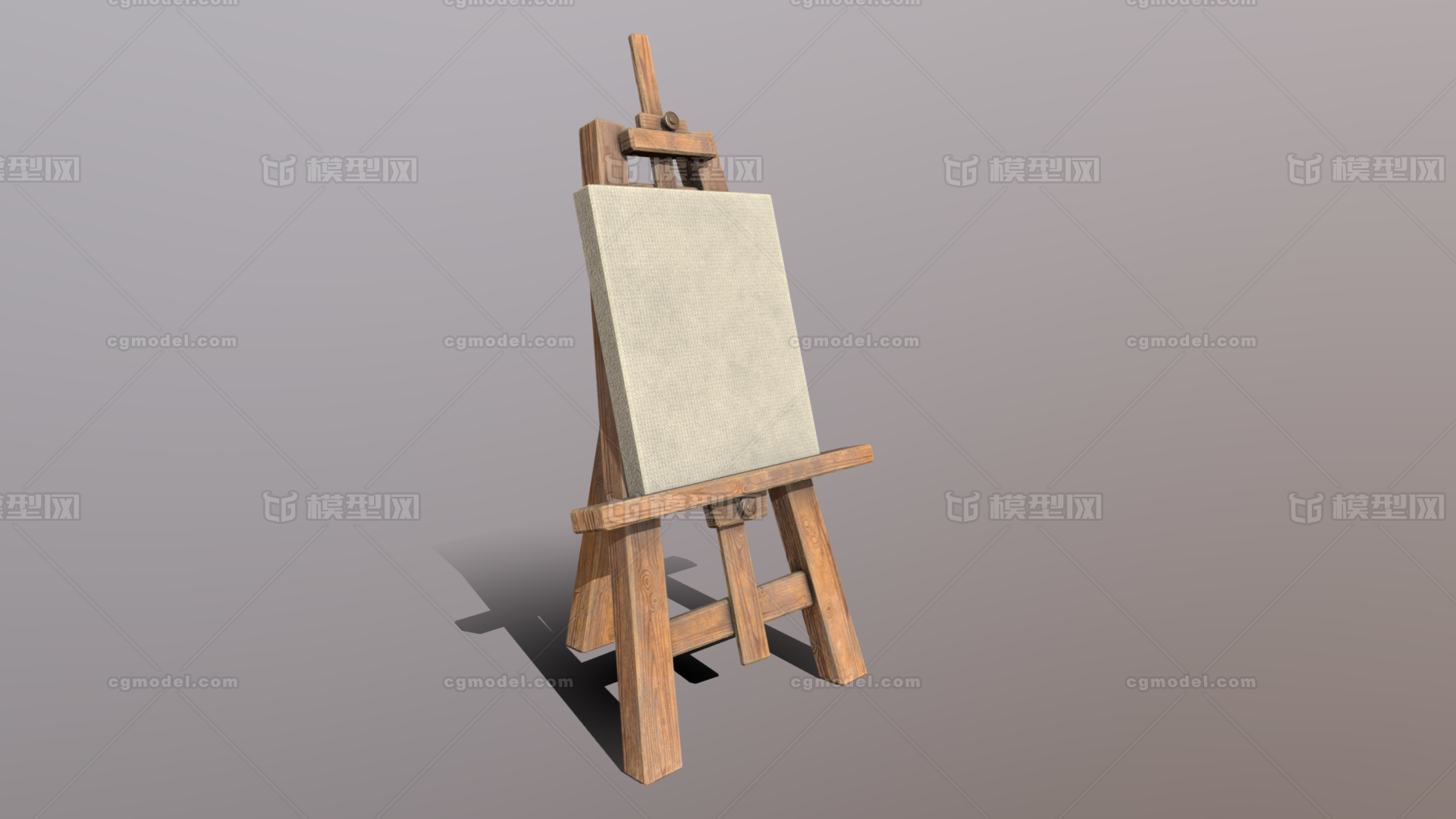 画架 绘画架 支架 木架 写生架 实木画_cg爱好123作品_生活用具个人