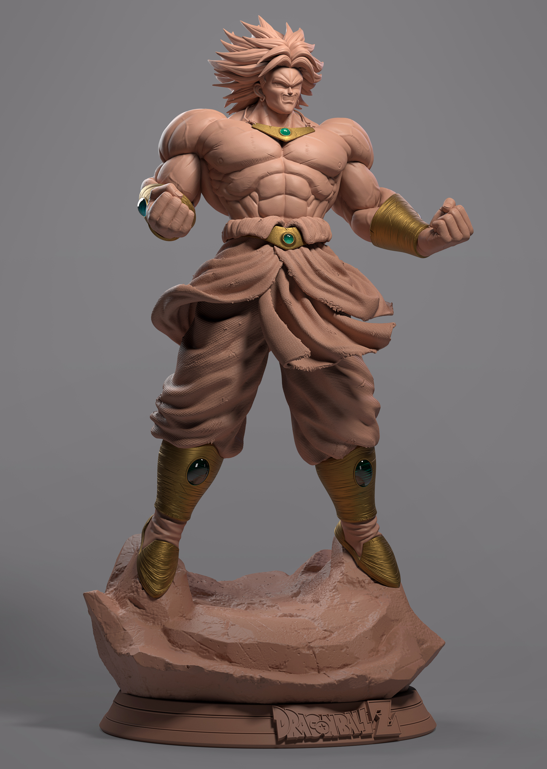 布罗利手办模型