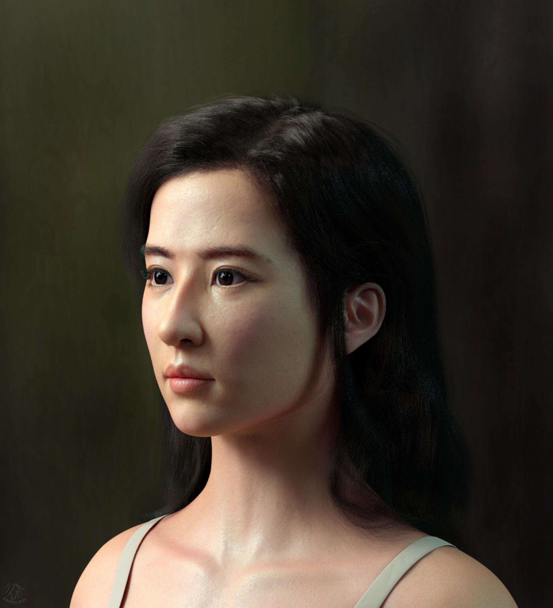 刘亦菲3d_imdjs作品_角色/人物/生物_cg模型网