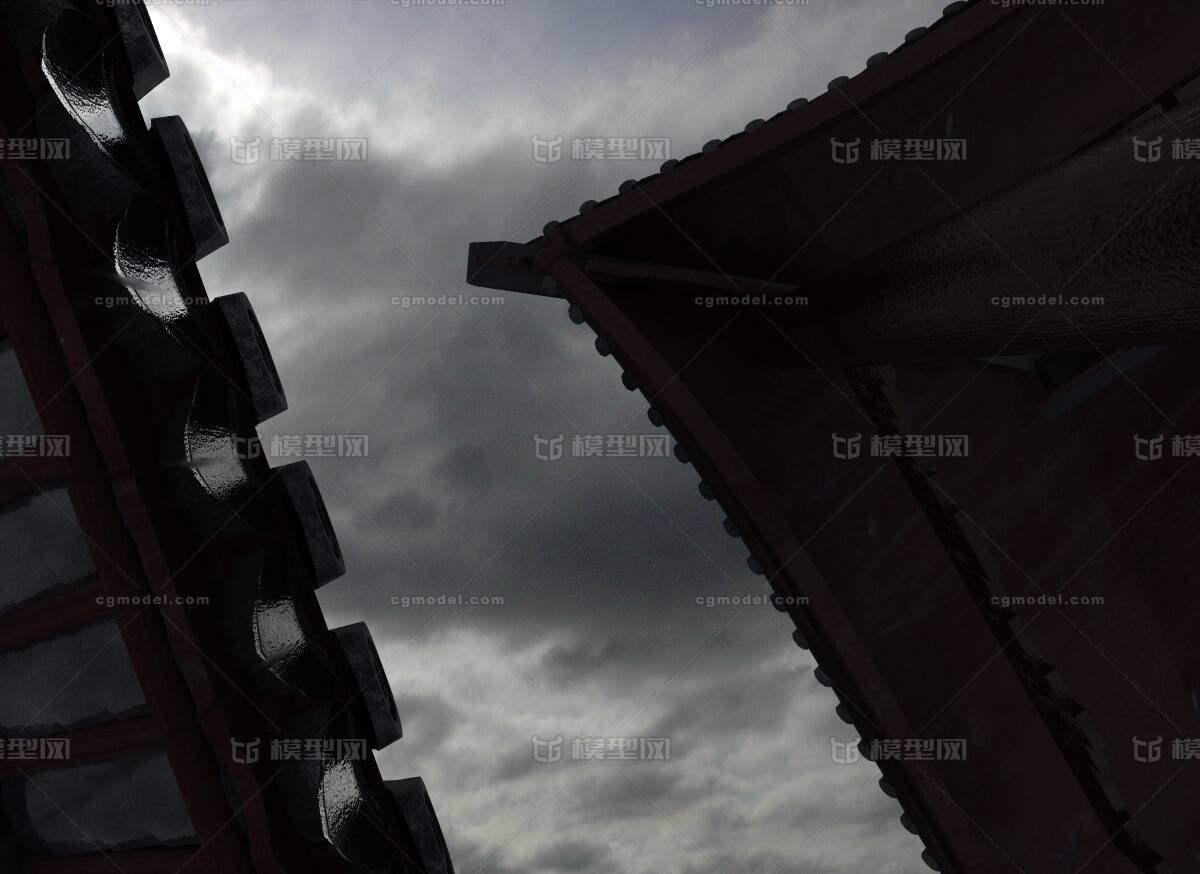 雨天  雨滴 水滴 屋檐滴水 屋瓦 老建筑 小景 雨景 中式古建 烟雨江南
