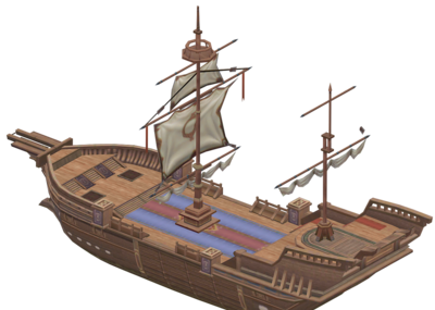 低模舰船,中国风船,古_模型木头人123作品_船艇古代船/仿古船_cg模型