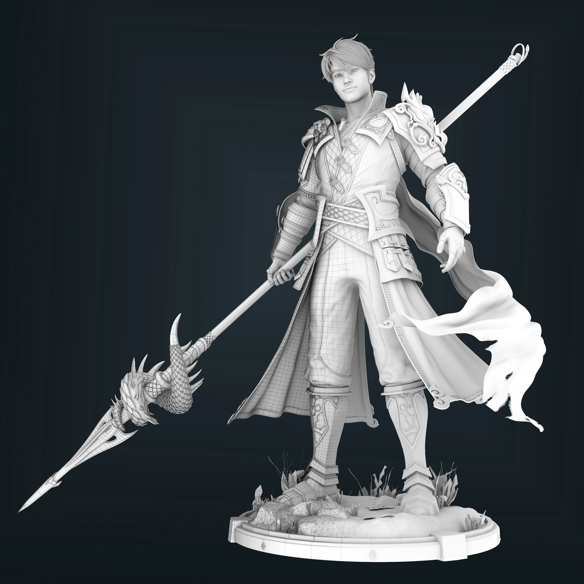 赵云_th0566453作品_角色/人物/生物_cg模型网