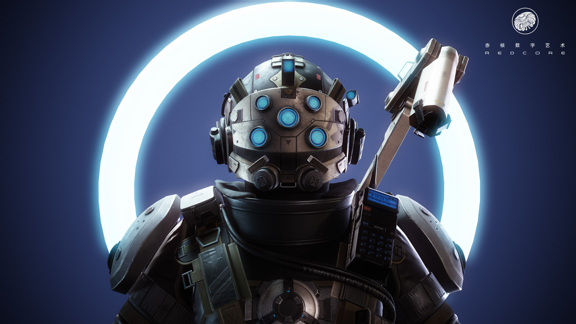 泰坦陨落,赤核班级小队次世代角色模型展示_赤核数字艺术作品_游戏