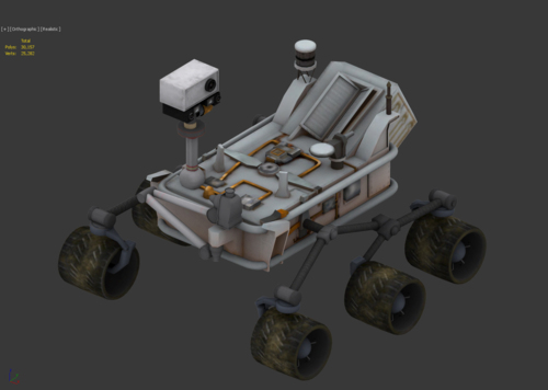 好奇号火星探测器 好奇号火星车 探测火星任务  核动力驱动火星车