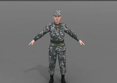 写实 VR模型-男人模型库-Maya(.ma/.mb)模型下载-cg模型网