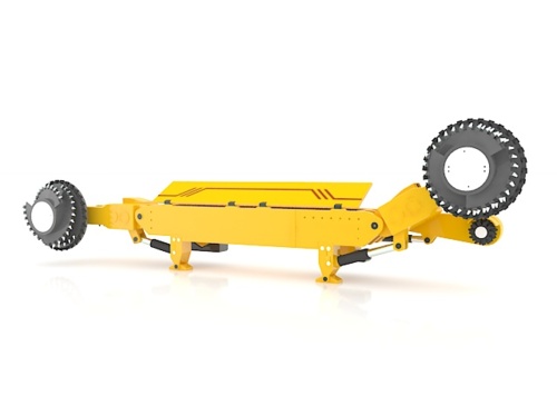 煤矿采煤机模型3ds max(.