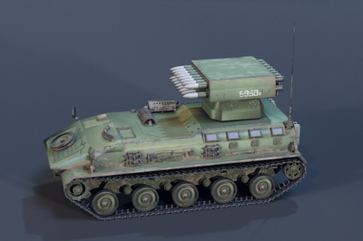 次时代写实装甲自行火箭炮模型_zztitjs作品_车辆装甲车/坦克_cg模型