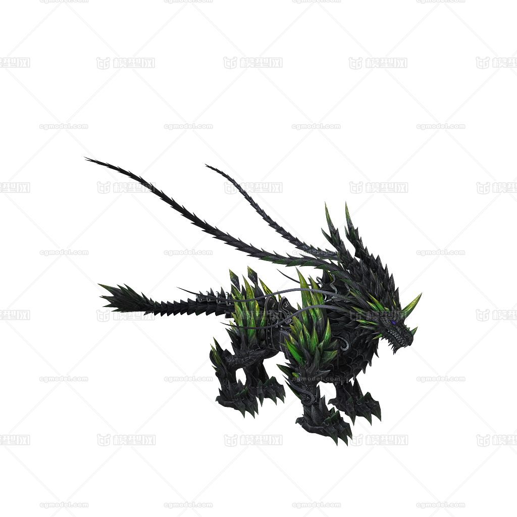 次世代毒龙BOSS模型模型-神话/幻想模型库-3ds Max(.max)模型下载-cg模型网