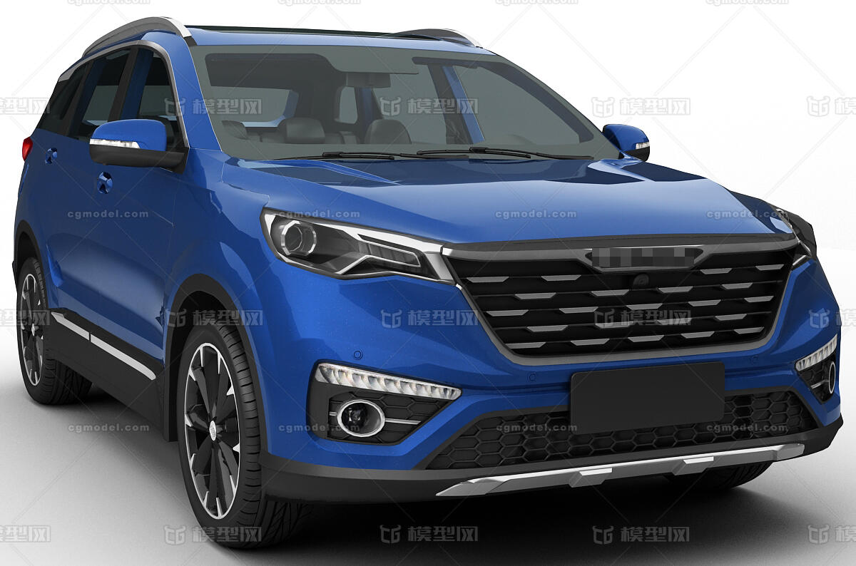 2018款一汽森雅R9 国产小型越野模型-越野车/SUV模型库-FBX(.fbx)模型下载-cg模型网