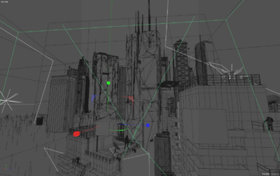 C4D科幻oc渲染CBD赛博朋克城市 夜之城俱乐部模型建筑模型-科幻场景模型库-Cinema 4D(.c4d)模型下载-cg模型网