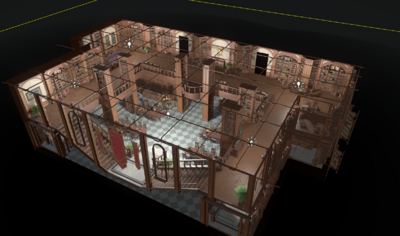 次世代古代建筑 古代场景模型-古代场景模型库-3ds Max(.max)模型下载-cg模型网