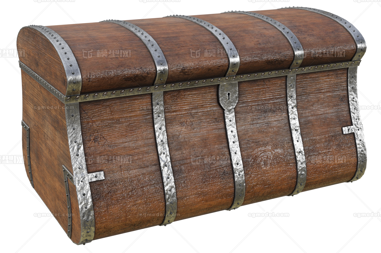 中世纪箱子木箱藏宝箱古代木板箱储 其实我是dd作品 场景场景部件场景场景部件 Cg模型网