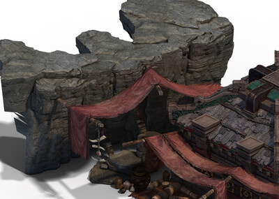 三渲二 高品质精度模型-场景部件模型库-3ds Max(.max)模型下载-cg模型网