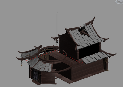 三渲二 高品质精度模型-场景部件模型库-3ds Max(.max)模型下载-cg模型网