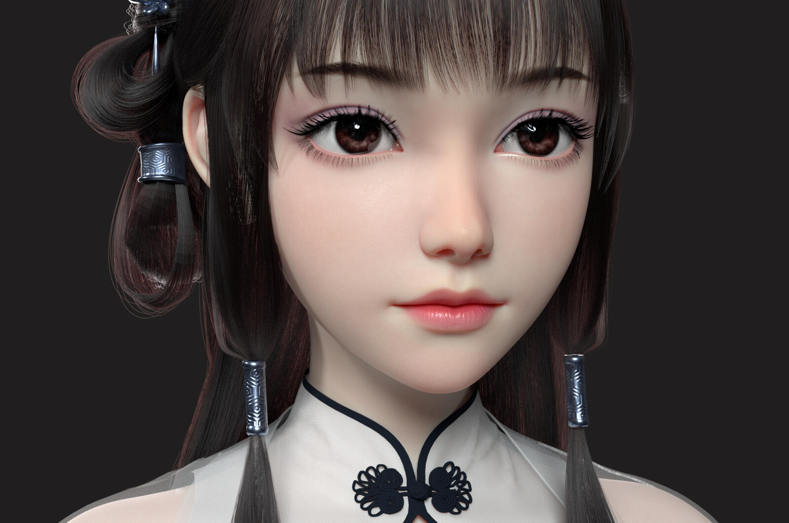 古代女性 女性角色_halen龙大作品_角色/人物/生物_cg模型网