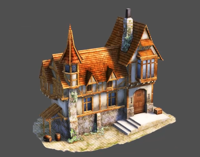 次世代房屋场景模型模型 - 场景/空间/建筑 - 作品模型 - CG模型网