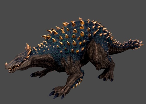 boss 恶魔霸主￥452022-06-18模型1100动画 翼虎兽 简模 上古神兽