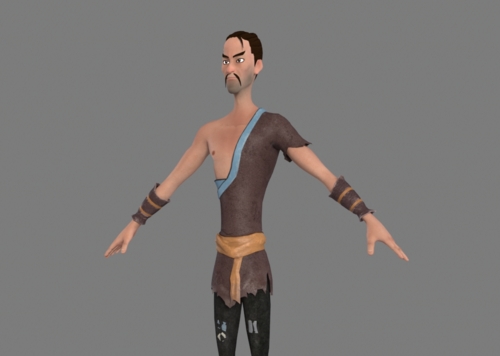 超时空双刀女战士模型_锈蚀天使作品_人物女人_cg模型网