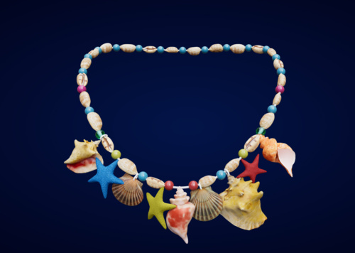 贝壳 项链 贝壳项链 卡通项链 海洋风项链