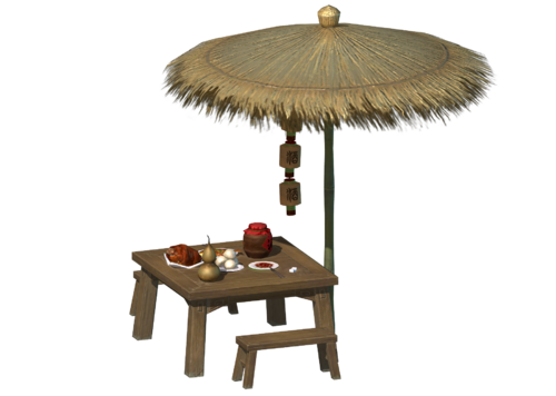 古代盛宴 冬至盛宴模型-场景部件模型库-3ds Max(.max)模型下载-cg模型网