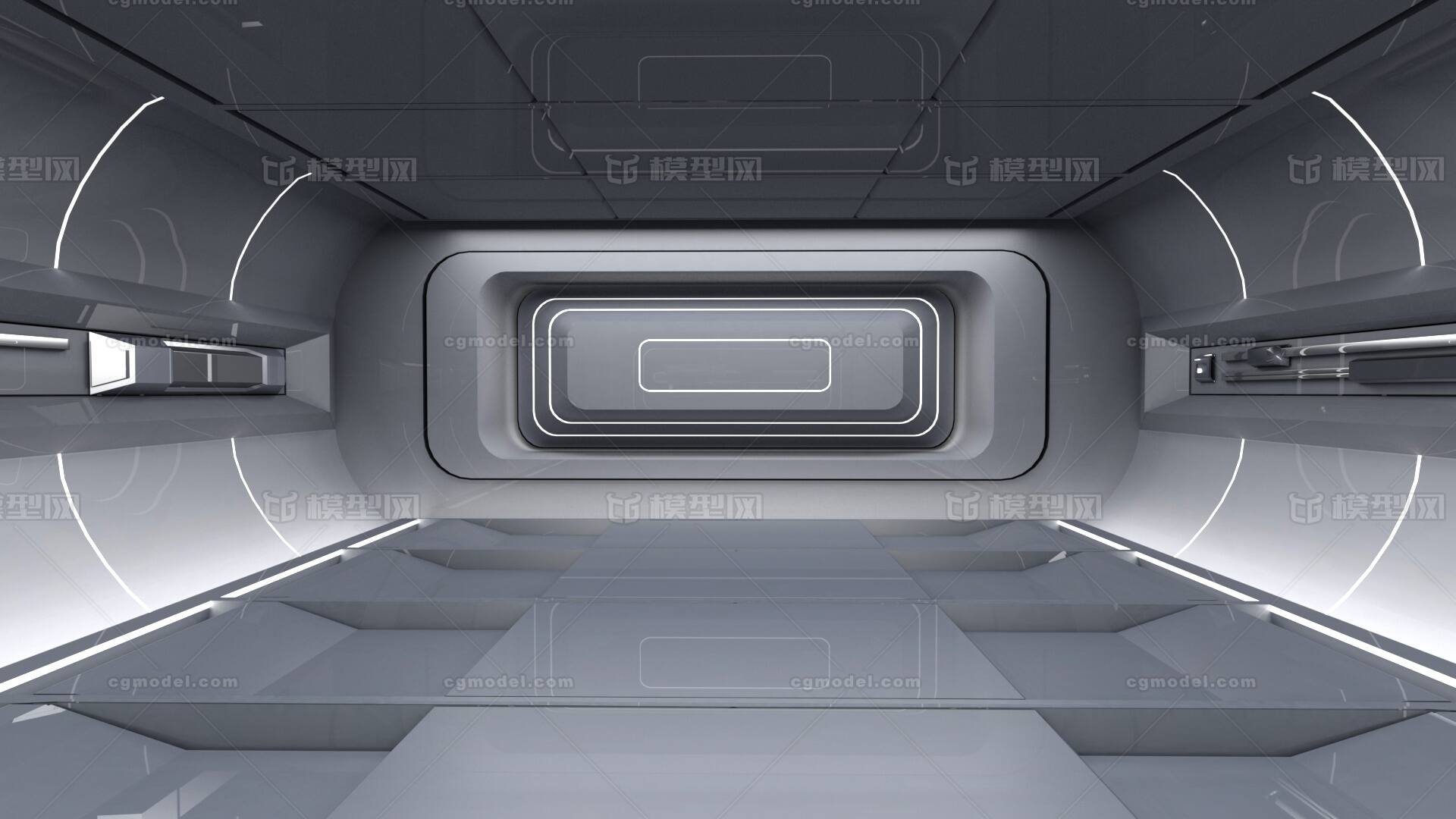 科幻空间 科技空间模型-科幻场景模型库-Maya(.ma/.mb)模型下载-cg模型网
