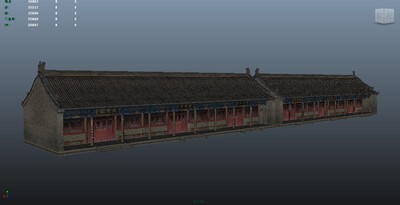 古建 古代房子模型-历史建筑模型库-3ds Max(.max)模型下载-cg模型网