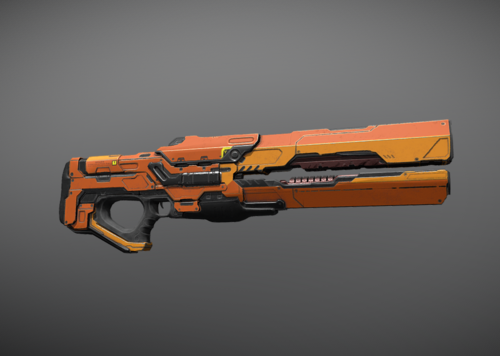 科幻枪械 科幻机枪 激光枪 机关枪 脉冲步枪 未来武器 突击步枪 未来