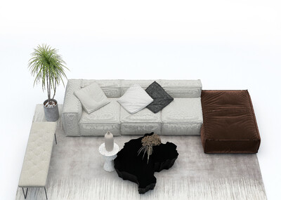 客厅 沙发 茶几 家具组合 家装模型-客厅模型库-3ds Max(.max)模型下载-cg模型网