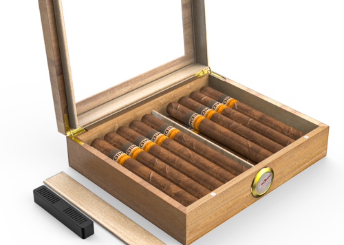 雪茄 盒子 加湿器 雪茄盒