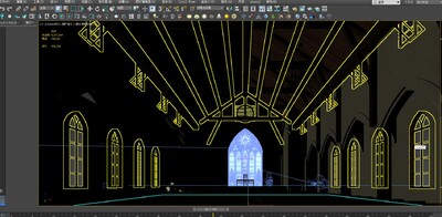 大礼堂 教堂模型-历史建筑模型库-FBX(.fbx)模型下载-cg模型网