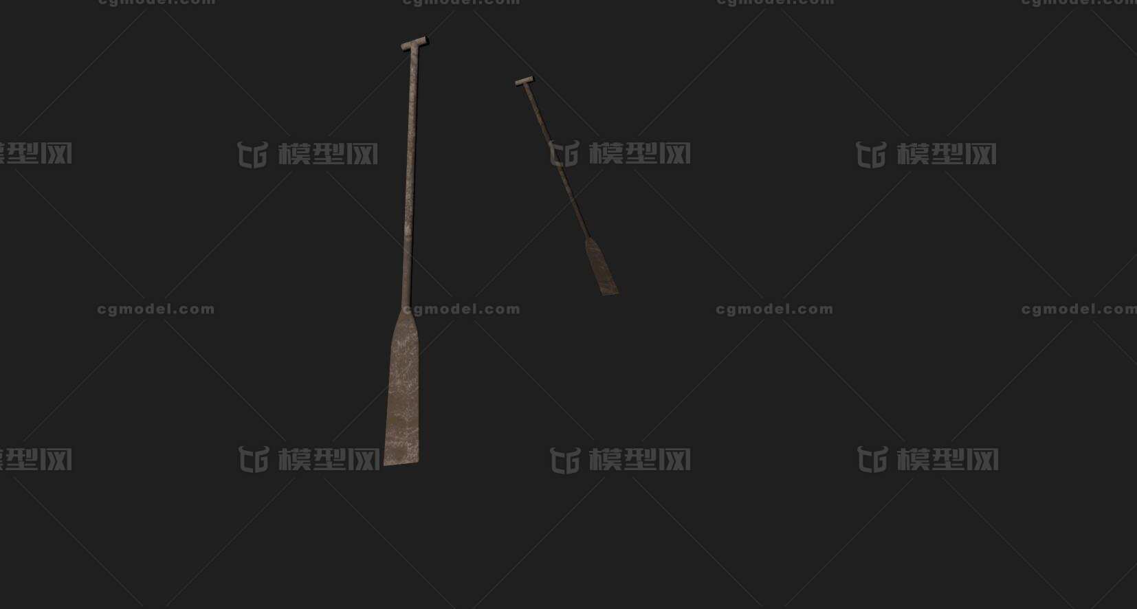 船桨 木船桨模型-古代船/仿古船模型库-Maya(.ma/.mb)模型下载-cg模型网