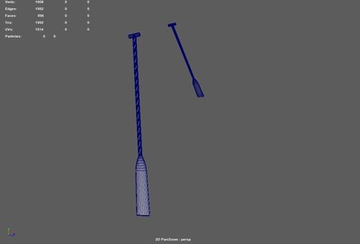 船桨 木船桨模型-古代船/仿古船模型库-Maya(.ma/.mb)模型下载-cg模型网