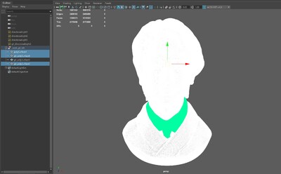 男人 写实头像模型-男人模型库-Maya(.ma/.mb)模型下载-cg模型网