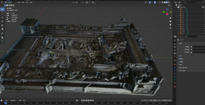地狱之门雕塑模型-神话雕塑模型库-Blender(.blend)模型下载-cg模型网