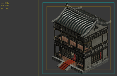 古代建筑 古代民宅模型-历史建筑模型库-3ds Max(.max)模型下载-cg模型网