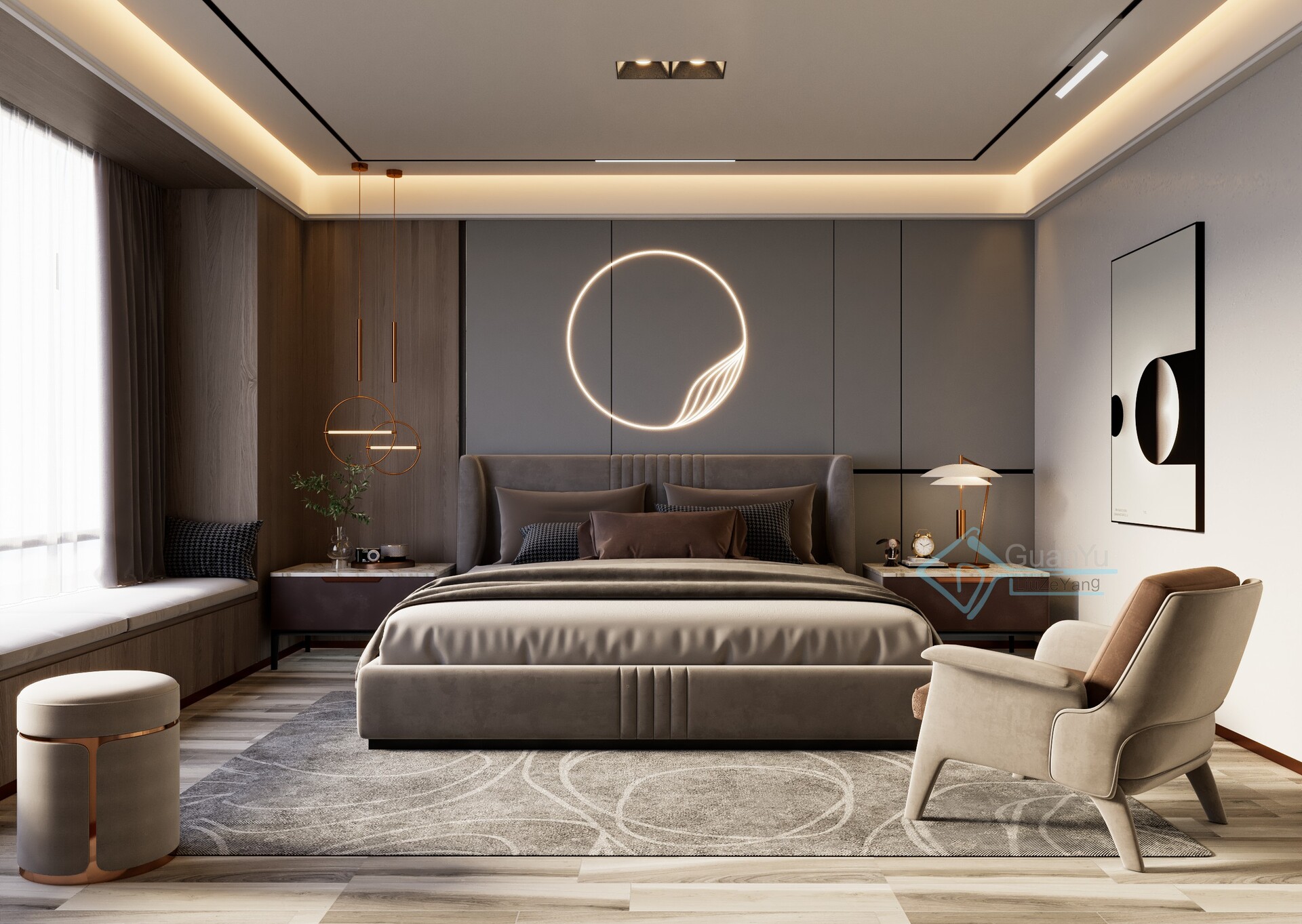 室内设计,vray渲染,闲暇渲染练习模型 - 场景/空间/建筑 - 作品模型 - CG模型网