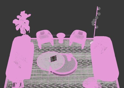 客厅 沙发 茶几 家具组合 家装_xiwangruci作品_家装客厅家装客厅_cg模型网
