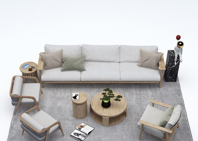 客厅 沙发模型-客厅模型库-3ds Max(.max)模型下载-cg模型网