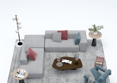 客厅 沙发模型-客厅模型库-3ds Max(.max)模型下载-cg模型网