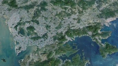 深圳城市3d模型 深圳建筑规划鸟瞰模型-现代场景模型库-3ds Max(.max)模型下载-cg模型网