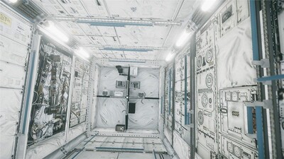 空间站舱内场景 太空舱模型-其他航天设施模型库-Unity模型下载-cg模型网