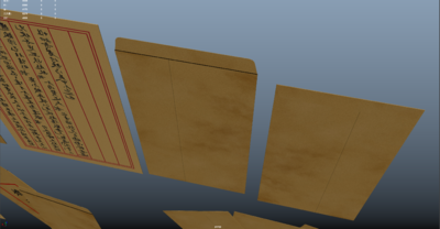 信封 信件模型-场景部件模型库-FBX(.fbx)模型下载-cg模型网